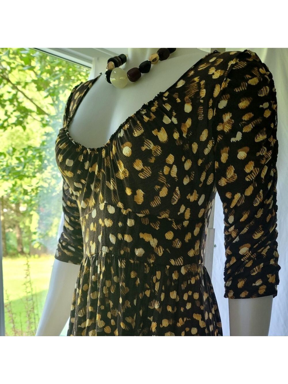 BRAND NEW! ABS Allan Schwartz Mini Dress Size M